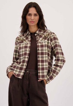 Overhemdblouse - lightbeige