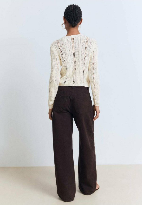 OPENWORK - Cardigan - ecru3