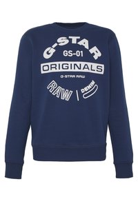 G-STAR Mikina - dark blue