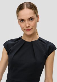 s.Oliver BLACK LABEL Jerseykleid - schwarz