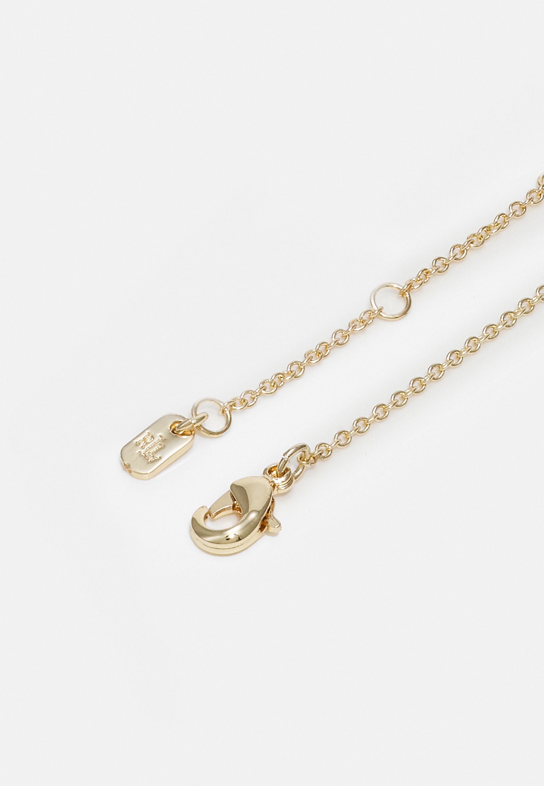 Ralph Lauren ロゴ フロント ネックレス Logo Frontal Necklace Lauren Ralph Lauren Gold Tone Multi Charm Frontal Collar