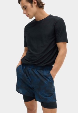 Marks & Spencer, STORMWEAR™ TWO LAYER MID LENGTH SHORTS. - Shorts - dark petrol
