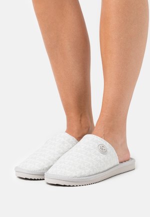 JANIS - Slippers - optic white/multicolor