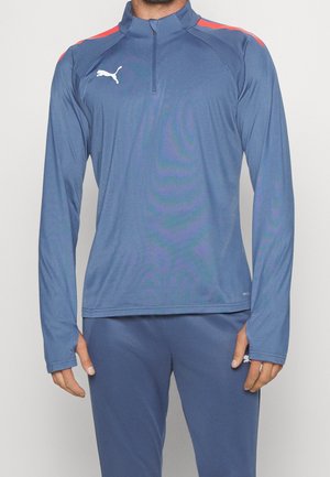 Langærmet T-shirt - blue