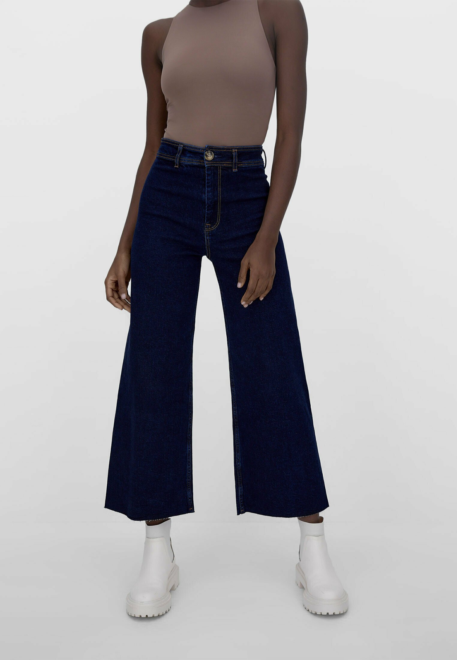 Stradivarius NAHT - Jeans a zampa - dark blue/blu scuro - Zalando.it