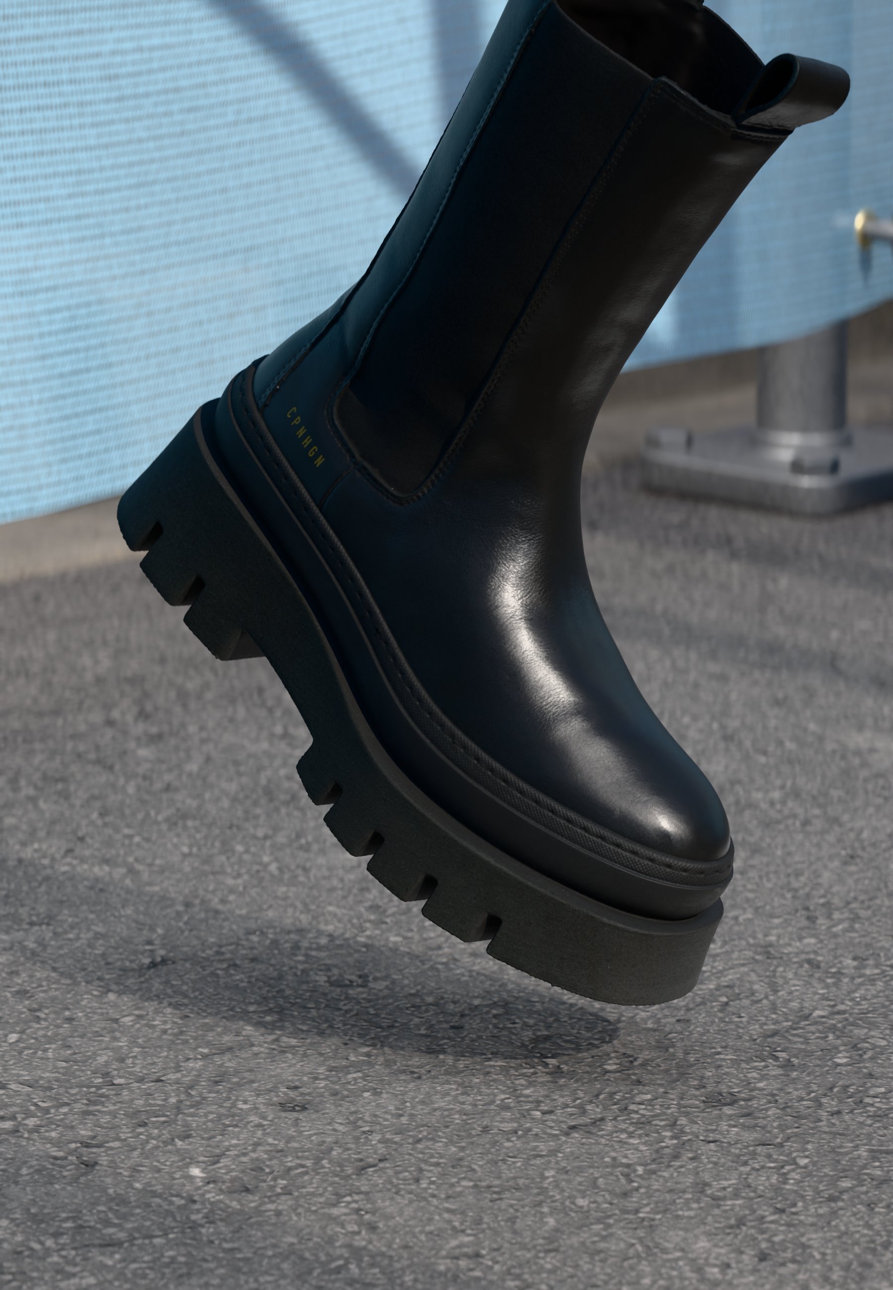 Copenhagen Studios CPH685 - Platform boots - black - Zalando