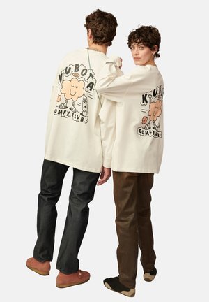 UNISEX COMFY CLUB - Long sleeved top - off white