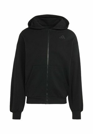 adidas Sportswear, ADIDAS SPORTSWEAR M AK SL FZ - Majica s kapuljačom i patentnim zatvaračem - black