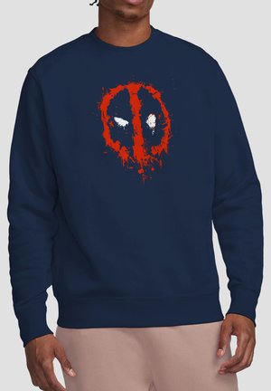 Marvel, DEADPOOL PAINT LOGO - Sweatshirt - dark blue