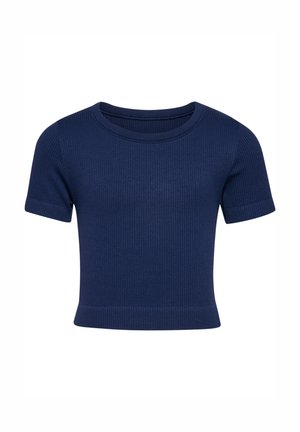 T-shirts basic - black iris