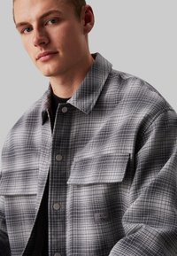 Calvin Klein Jeans Camicia - white   grey check