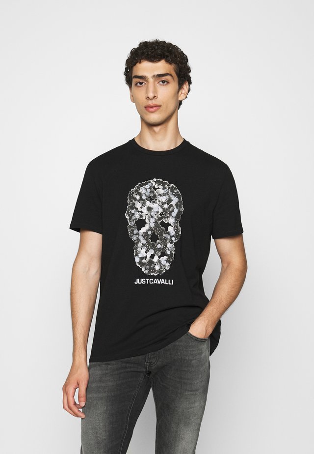 Print T-shirt - black