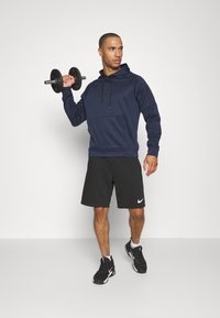 Nike Performance Mikina s kapucňou - obsidian/black