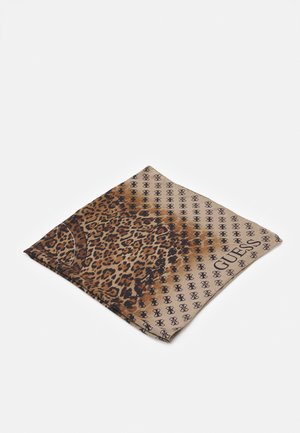 PRINTED FOULARD - Foulard - braun