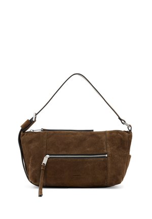 VEGA SUEDE SHLDR BAG - Handtas - fango brown