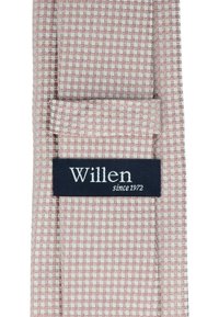 WILLEN UNI BI-COLOR - Krawatte - nude