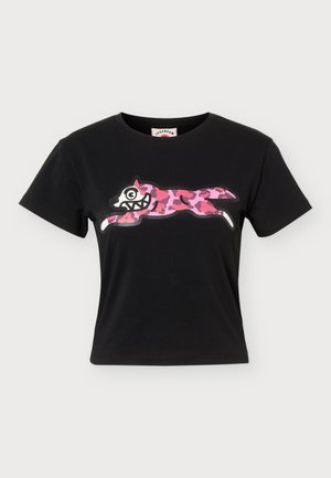 Icecream, LEOPARD RUNNING DOG BABY TEE - Тениска с щампа - black