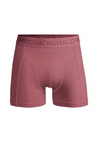 MUCHACHOMALO 3 PACK PRINT SOLID - Boxer alsónadrág - print pink green