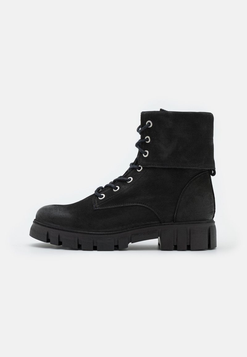 Felmini Botines con cordones - black