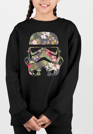 STAR WARS STORM FLOWERS - Sweatshirt - black