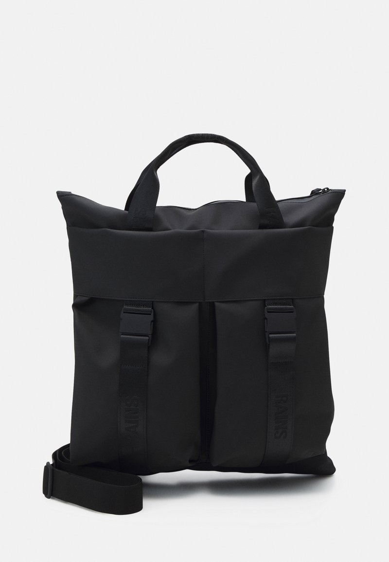 Rains TRAIL TOTE BAG UNISEX Tote bag black Zalando.ie