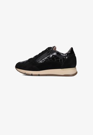 DL Sport, DL SPORT DAMES LAGE SNEAKERS 7118. - Sneakers laag - vers velour nero
