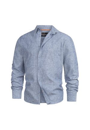 INDICODE JEANS LANGARM THEON - Chemise - navy