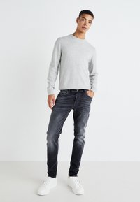 GAP CASHSOFT CREW - Pulóver - mottled grey