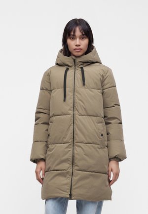 JDY, JDYBLAIR LONG HOOD PUFFER - Winter jacket - walnut/black