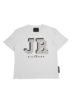 T-shirt con stampa - bianco