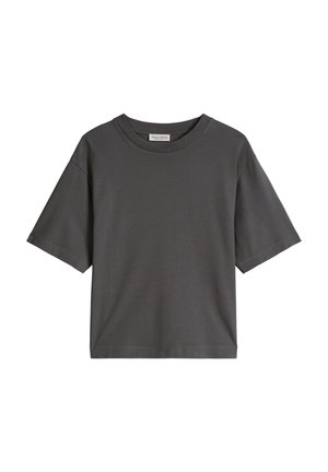 Marc O'Polo, T-SHIRT, SHORT SLEEVE, ROUND NECK - Lihtne T-särk - oxide grey
