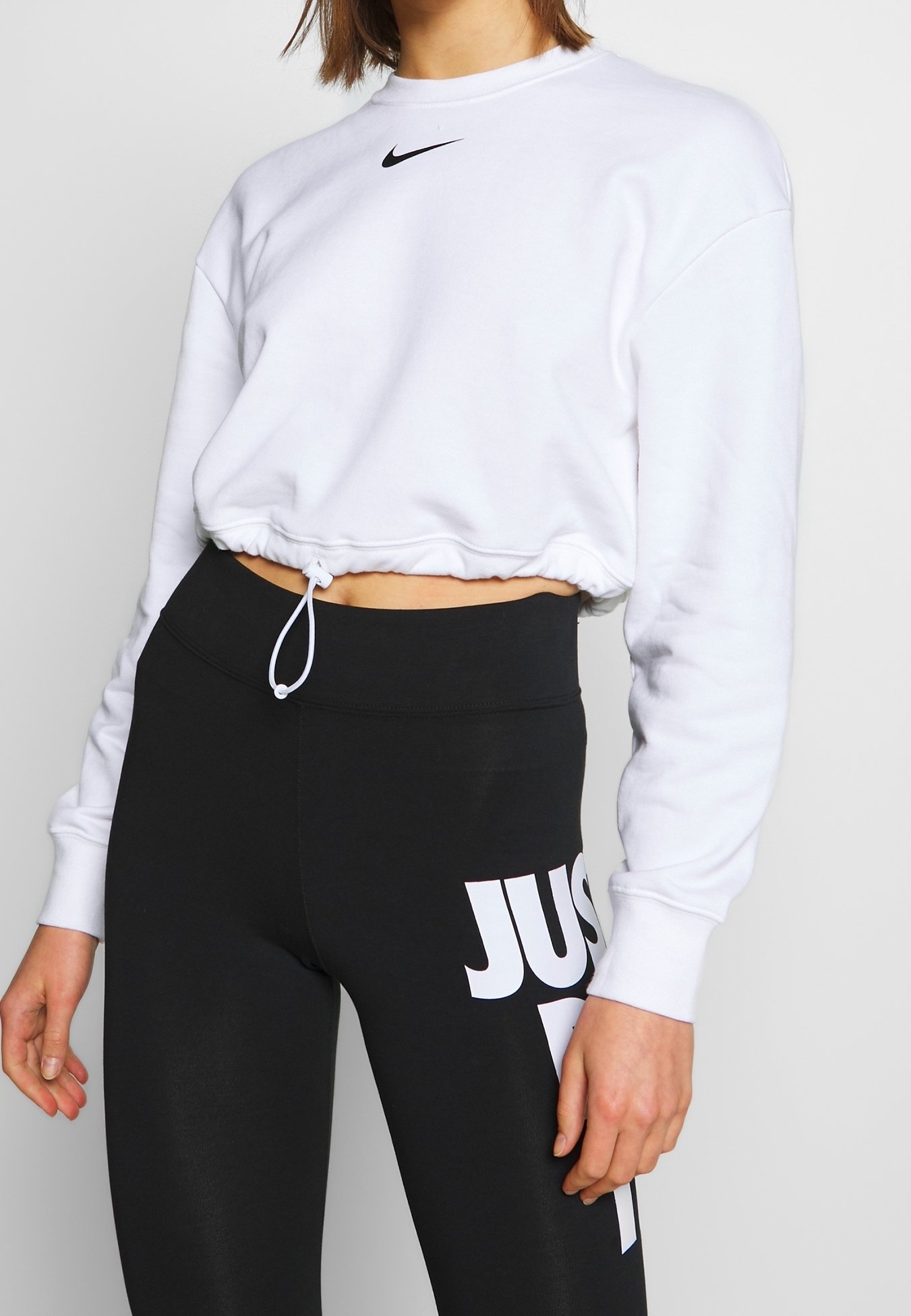 white just do it sweatshirt