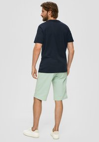 s.Oliver FRONTPRINT - T-shirt print - navy