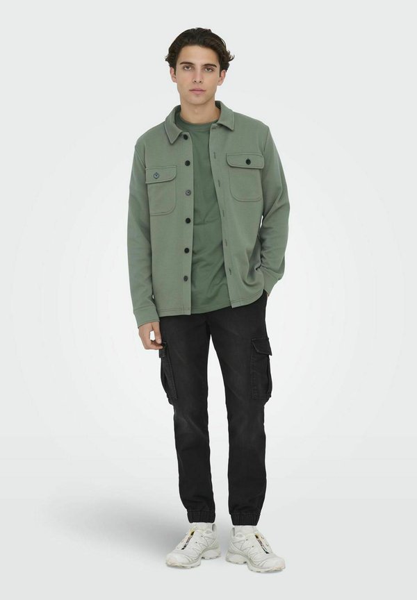 ONSNEWKODYL OVERSHIRT - Summer jacket - castor gray2