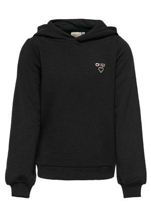 KOGNOOMI LOGO HOOD - Huppari - black