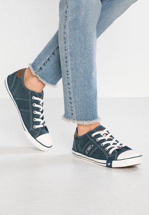 Mustang Sneaker low - blau/grün