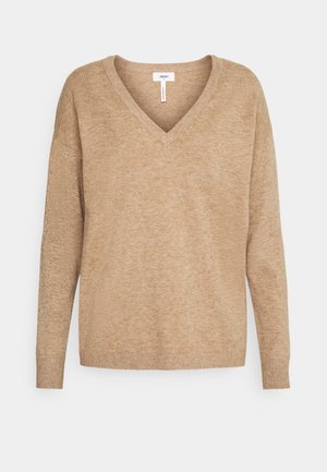 Trui - mottled brown