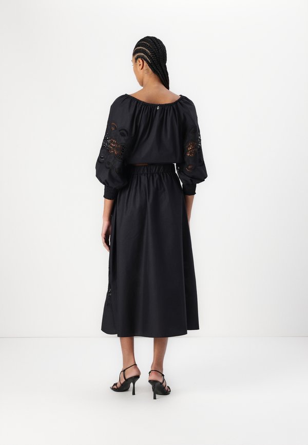 GONNA LONGUET - Maxi skirt - nero4