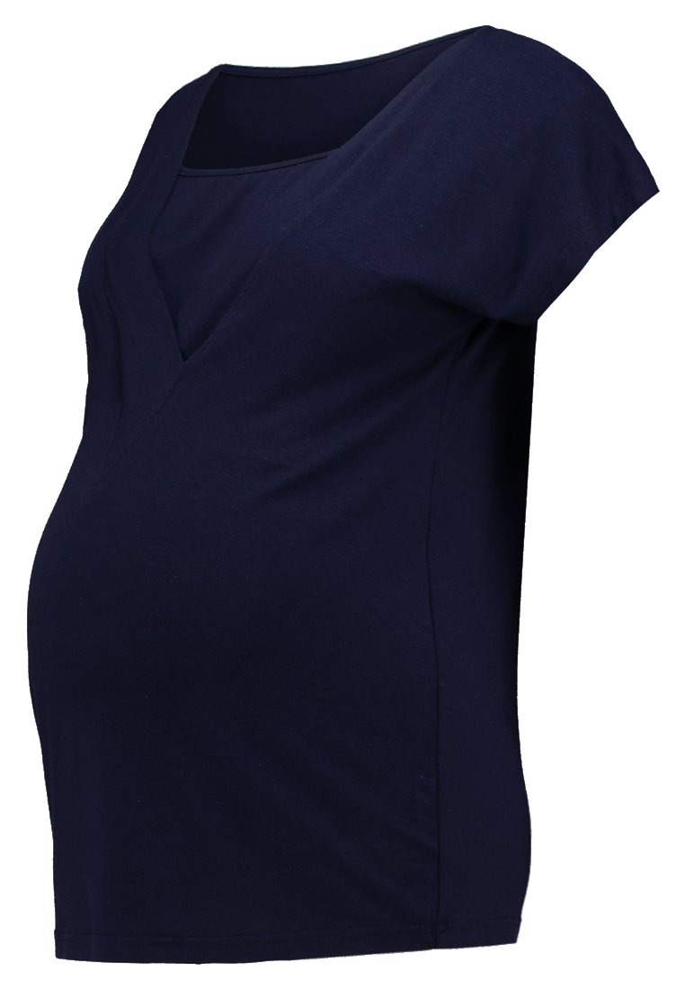 Spring Maternity T-shirt basic zwart