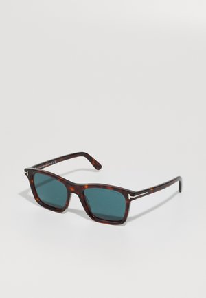 BARRON - Occhiali da sole - red havana/blue
