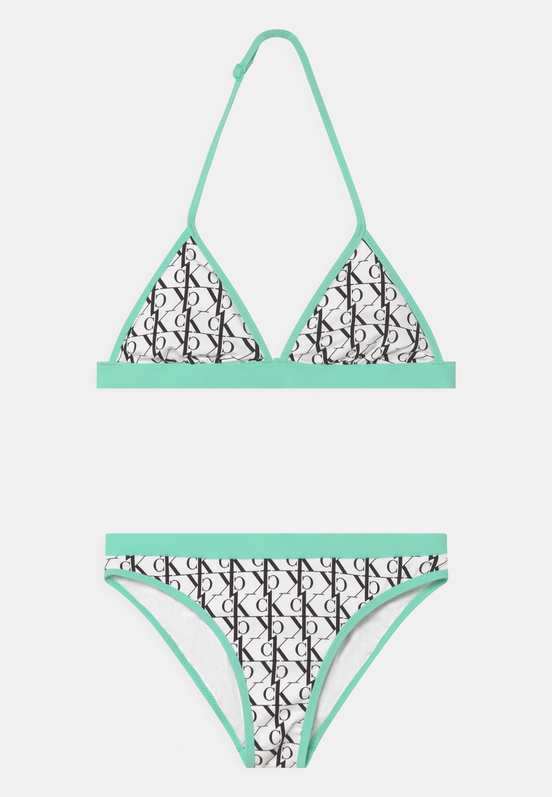 Calvin Klein Swimwear TRIANGLE SET Bikini white/bianco Zalando.it