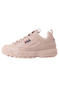 fila blanche et rose gold