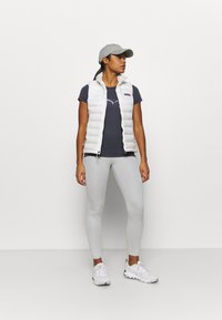 Salewa SOLID TEE - T-skjorte til trening - premium navy melange