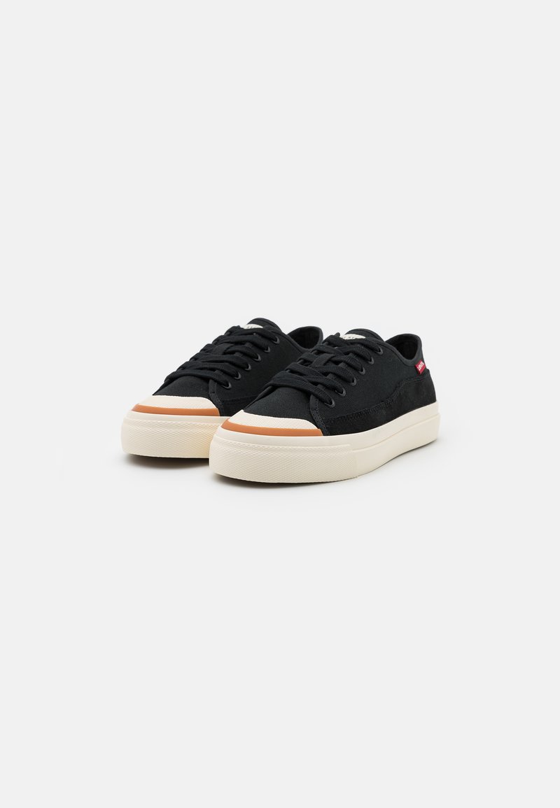 Damen Sneaker | Levi's® SQUARE Sneaker low regular black/schwarz - QO19033 Damen Sneaker | Levi's® SQUARE Sneaker low regular black/schwarz - QO19033