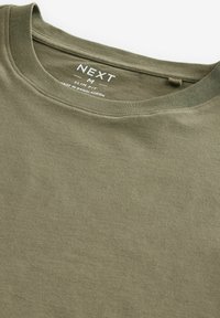 CREW NECK - Paprasti marškinėliai - green khaki