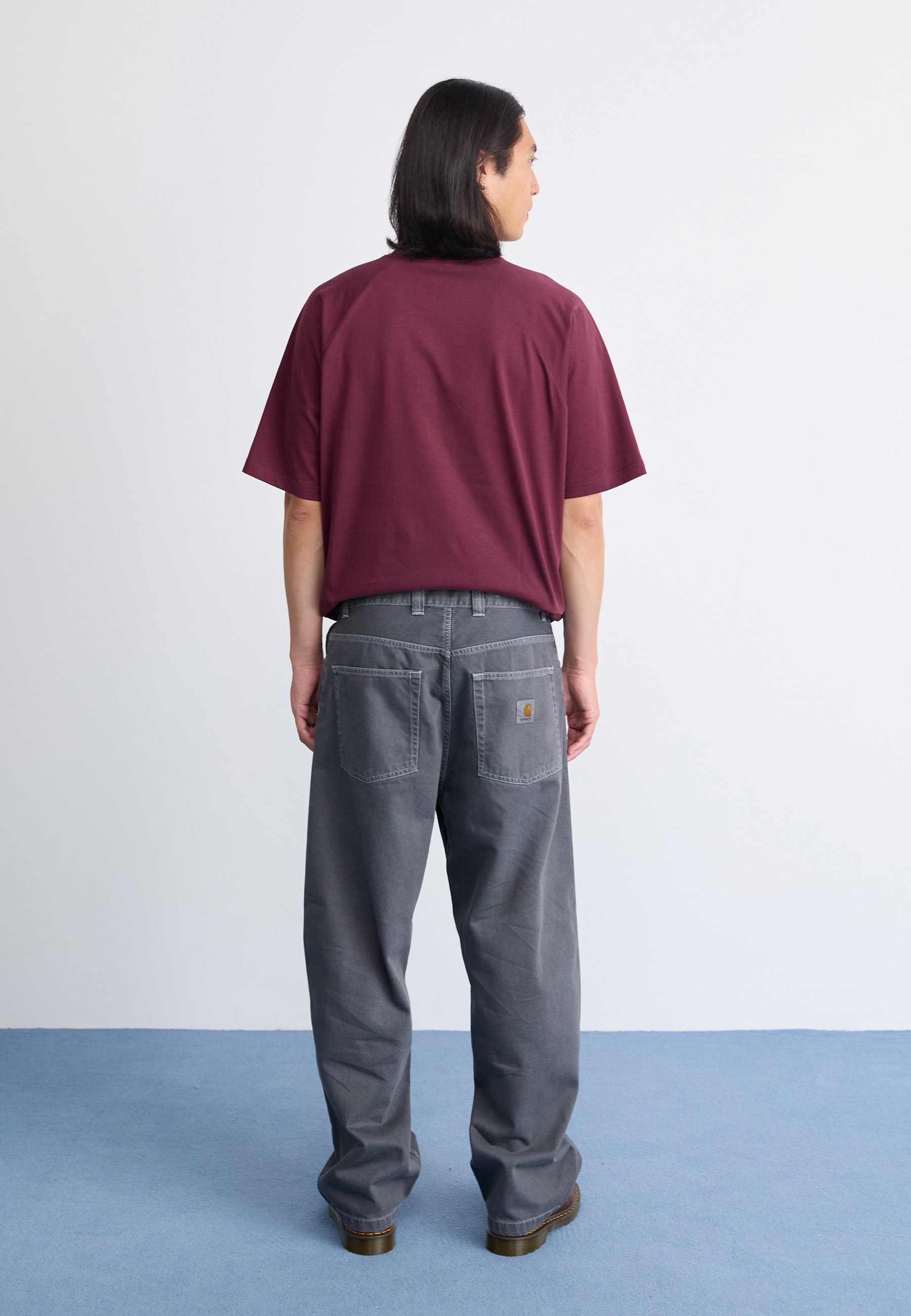 Carhartt WIP BRANDON PANT CLARK - Relaxed fit jeans - graphite