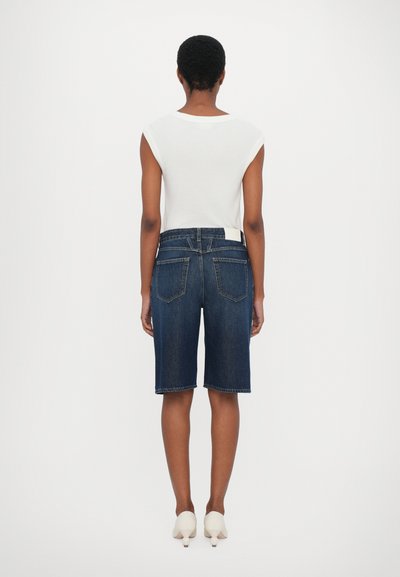 CLOSED JENICA - Jeansshorts - dark blue