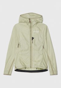 Klättermusen ANSUR HOODED JACKET - Vetrovka - swamp green/silver green