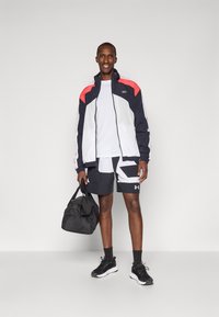 Under Armour ICON TRACK - Training jacket - white/black