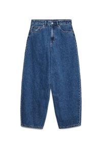 VMBILLIE BARREL - Džínsy baggy - medium blue denim